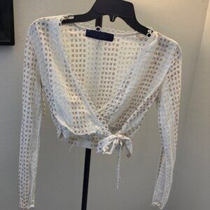 Blue Rain Boho Long Sleeve Top